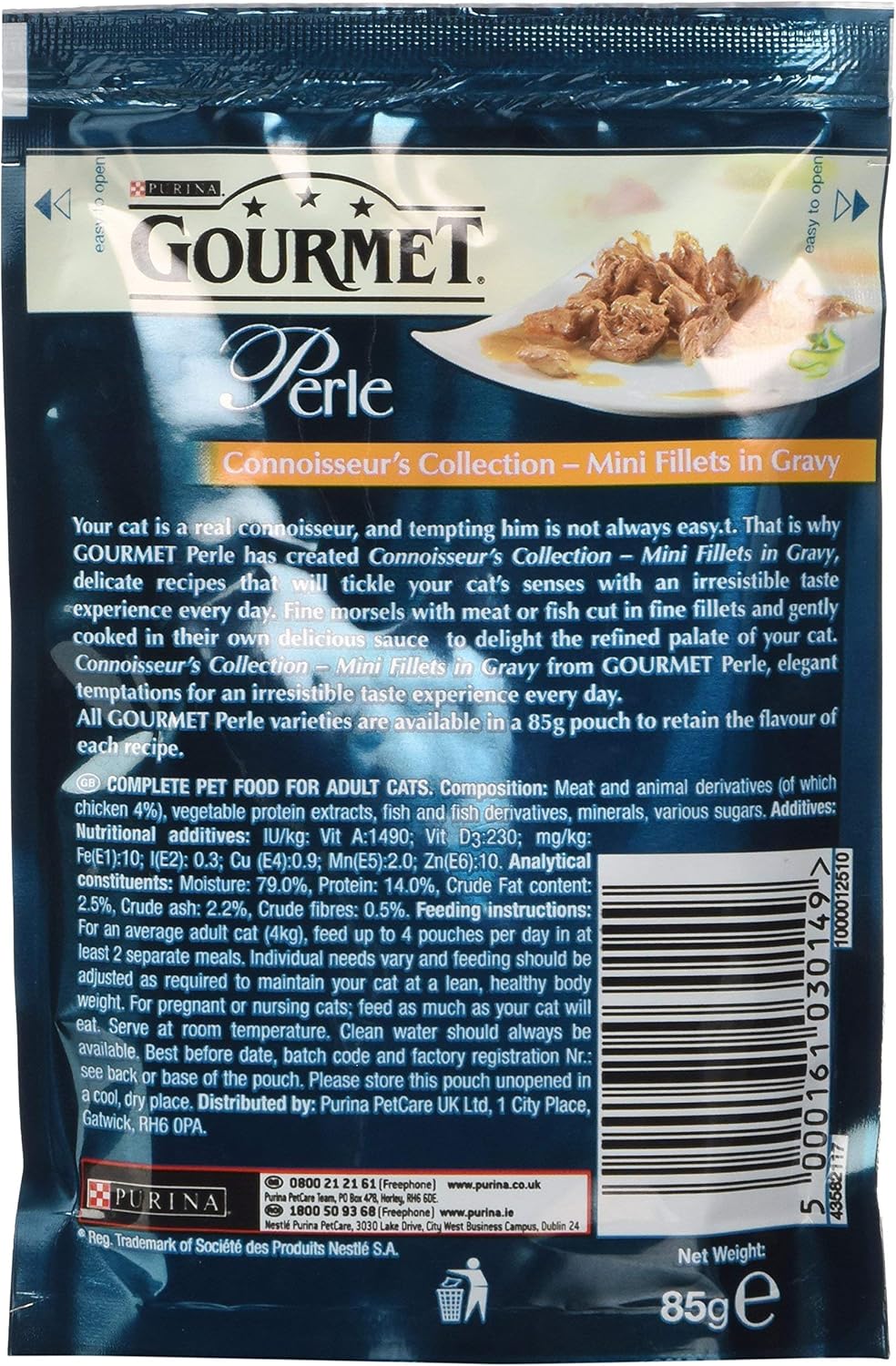 Gourmet Perle Mini Fillets In Gravy Chicken 26x85g
