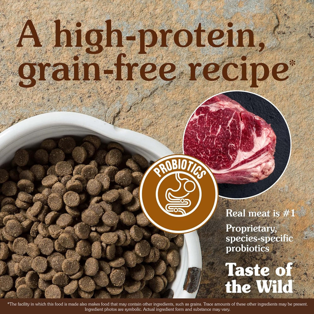 Taste Of The Wild High Prairie Canine Formula Grain Free Dry Dog Food 2kg