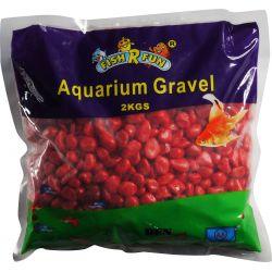 Fish 'R' Fun Aquarium Gravel Red 2kg