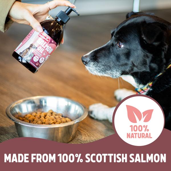 Rosewood Salmon Oil for Dogs & Cats 500ml