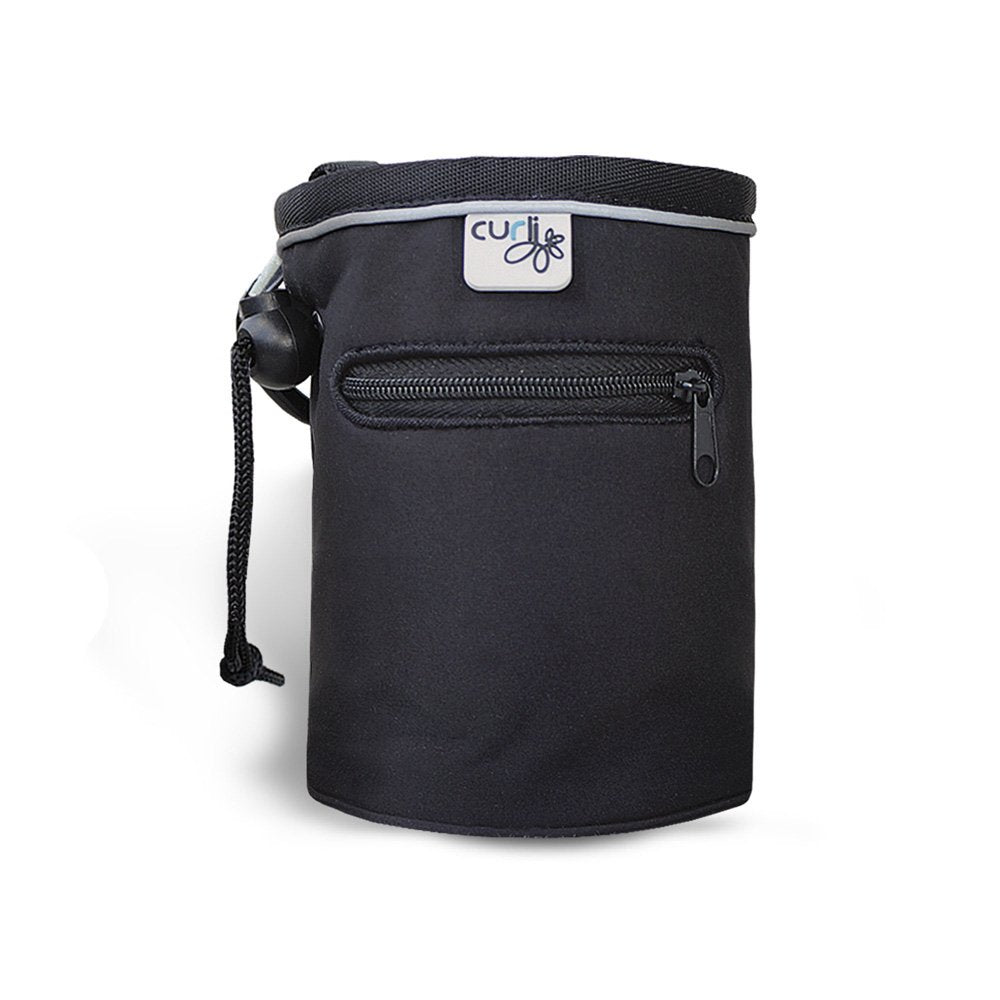 Curli Dog Treat Bag Original Black