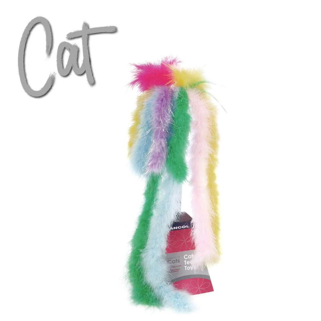 Ancol Fluffy Dangler Wand Cat Toy