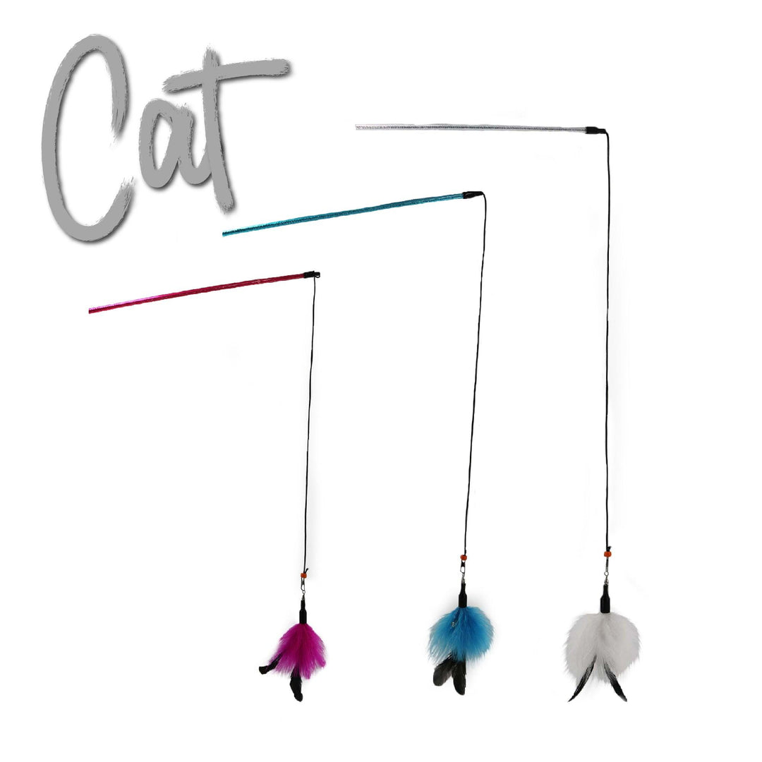 Ancol Feather Bell Cat Dangler