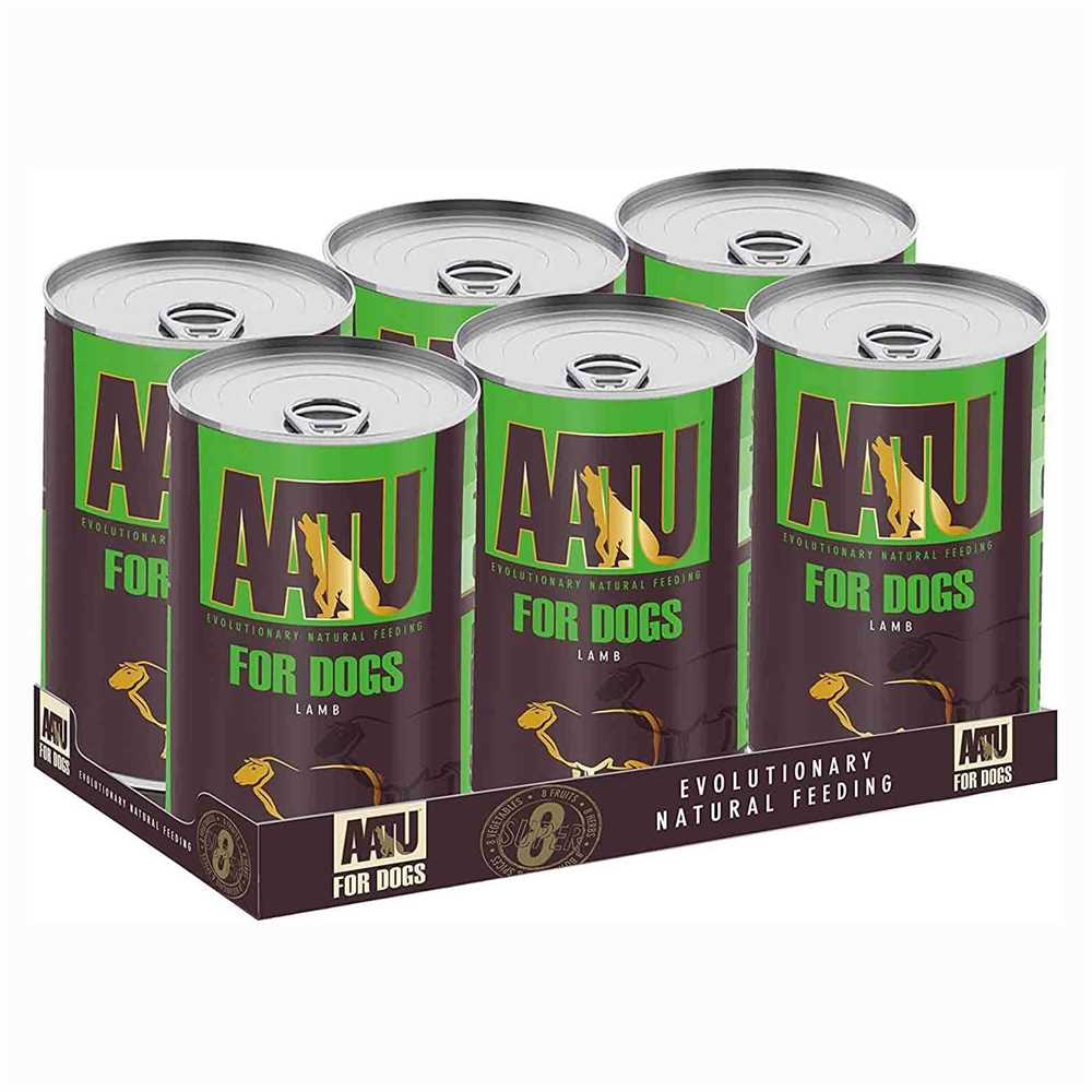 AATU Dog Adult 90/10 Lamb 6 x 400g