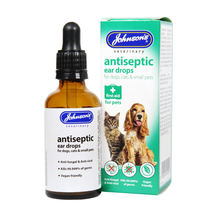 Johnsons Antiseptic Ear Drops 50ml