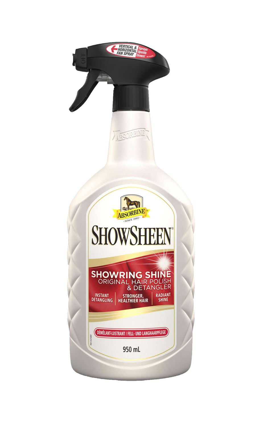 Absorbine Showsheen Hair Polish & Detangler Spray 950ml