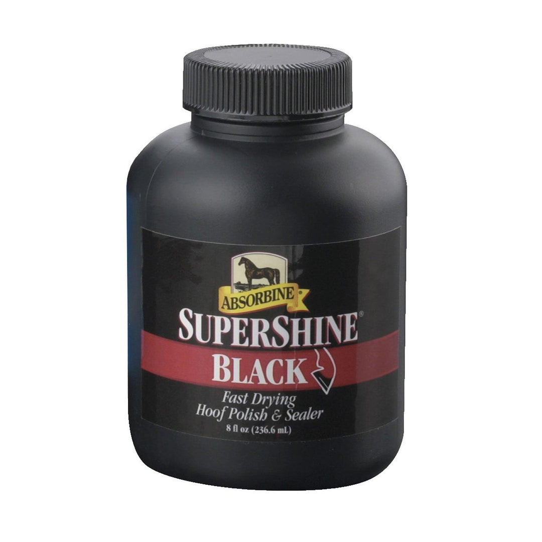 Absorbine Supershine Hoof Polish Black X 237ml