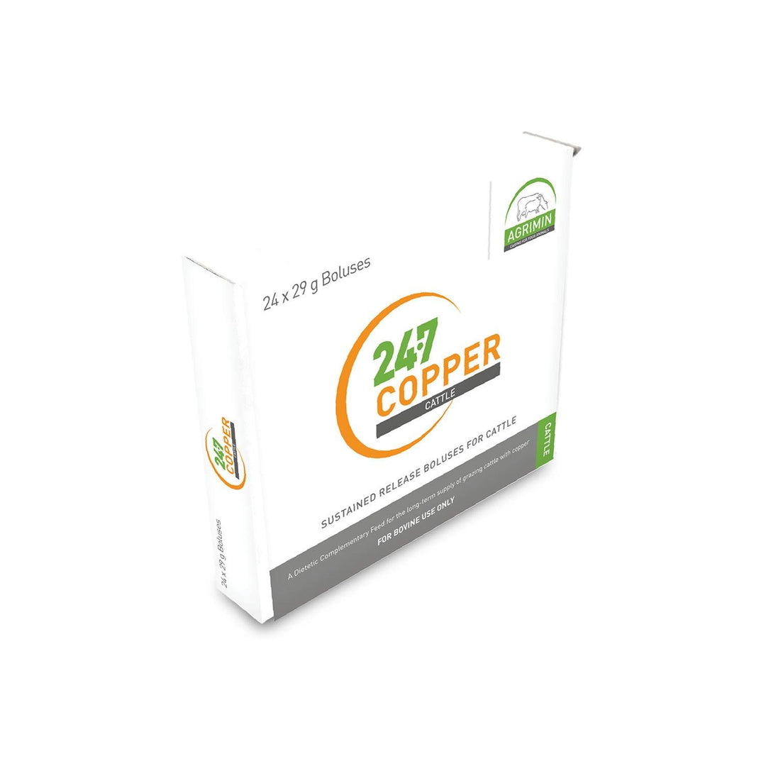 Agrimin 24-7 Copper Bolus Cattle 24 Pack