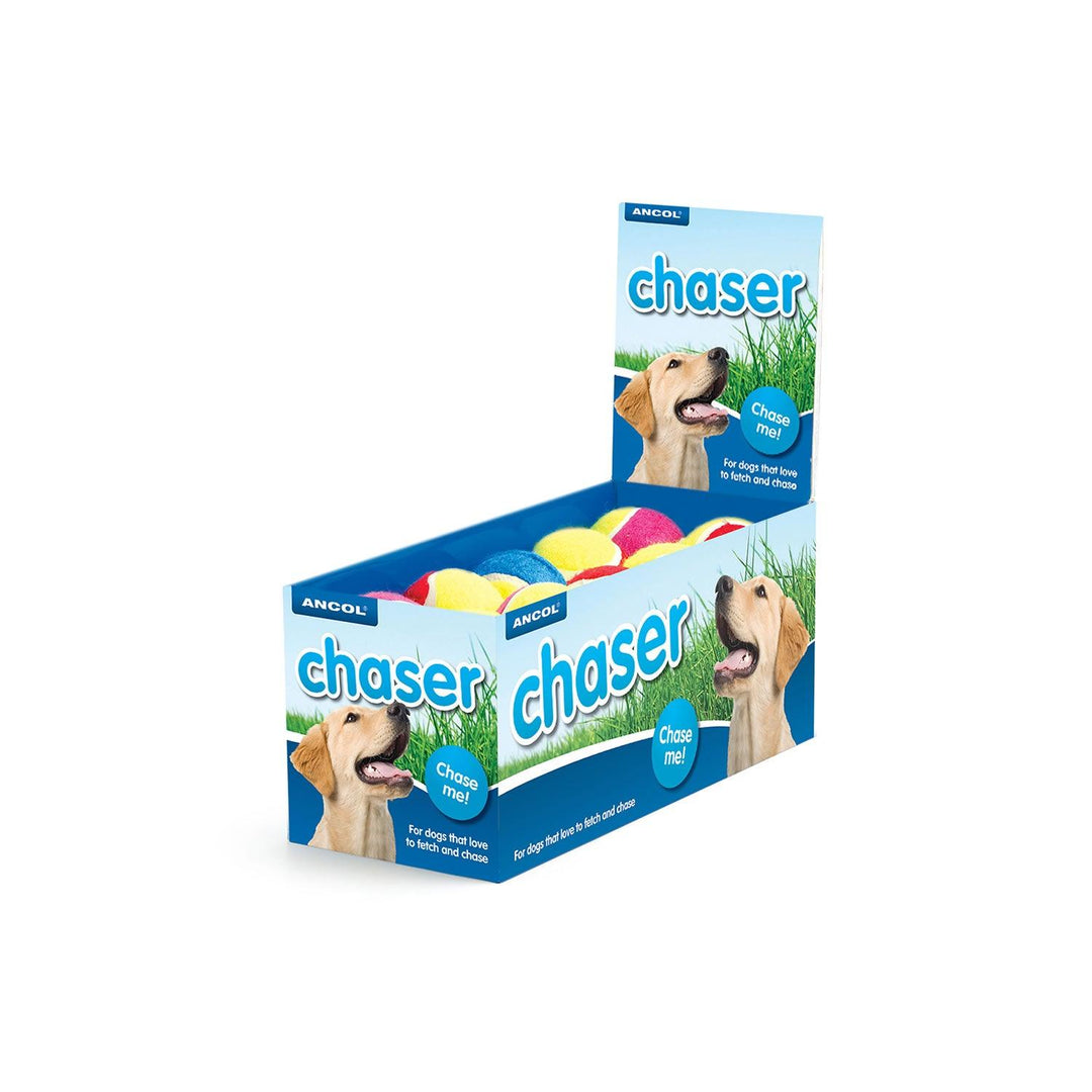 Ancol Tennis Ball 6cm Assorted