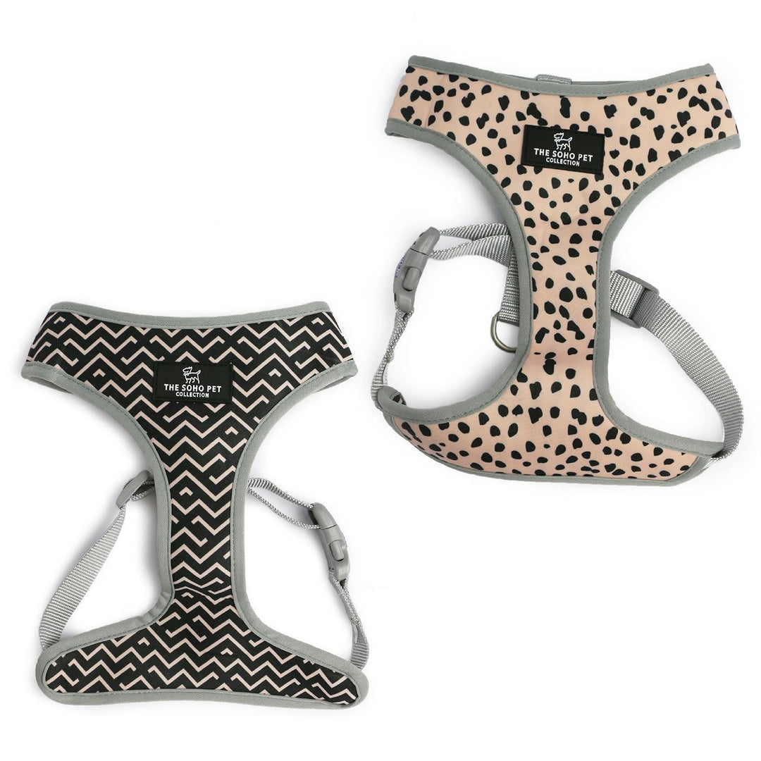 Ancol Soho Pet Harness Dalmatian/Zig Zag Medium (35- 60cm)