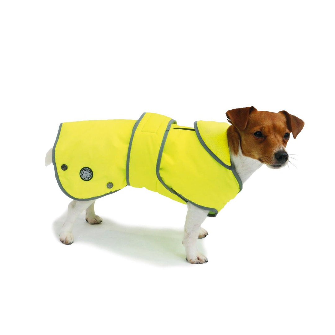 Ancol Stormguard Dog Coat Reflective Yellow Large (50cmx66cm - 80cm)