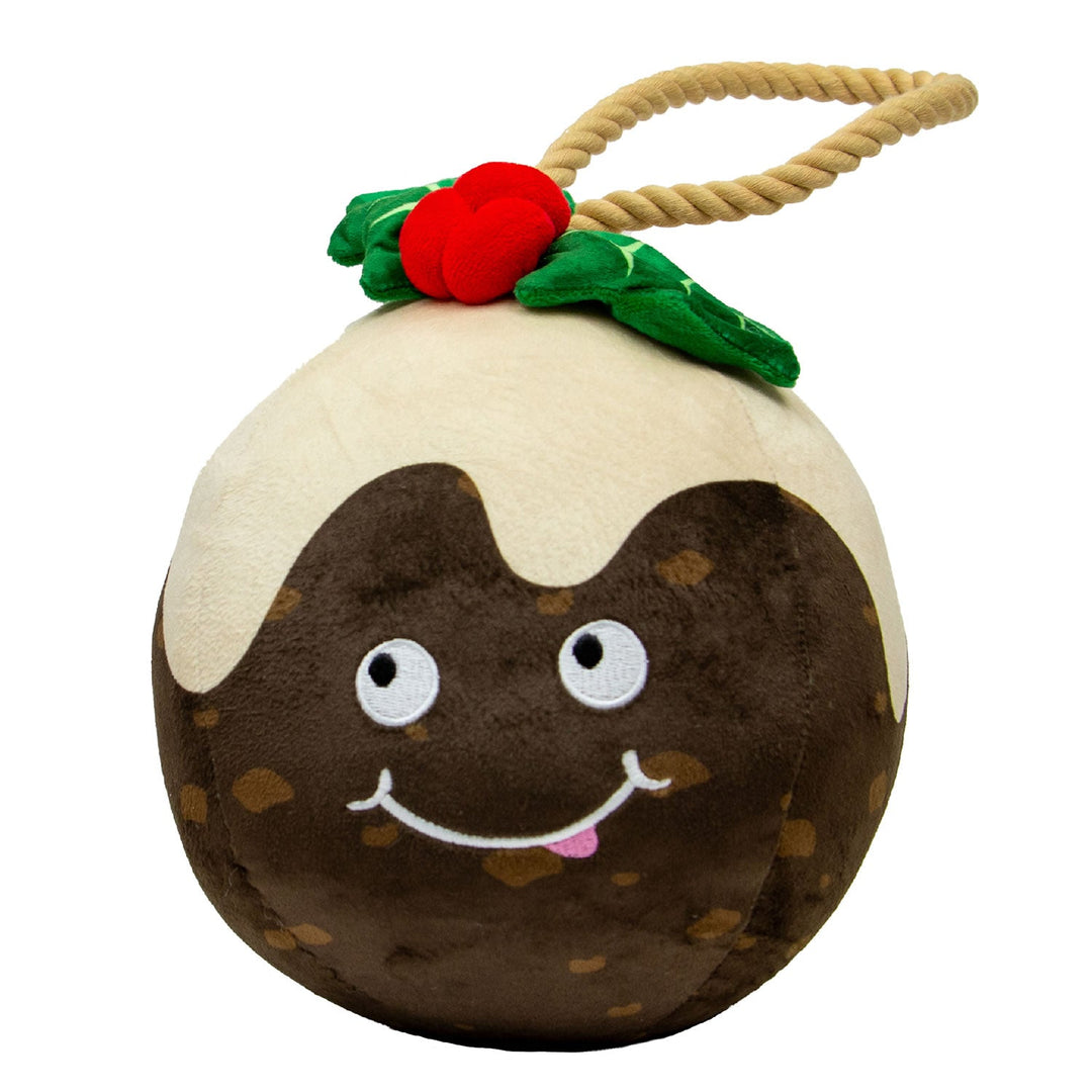 ANCOL COLIN CHRISTMAS PUDDING DOG TOY