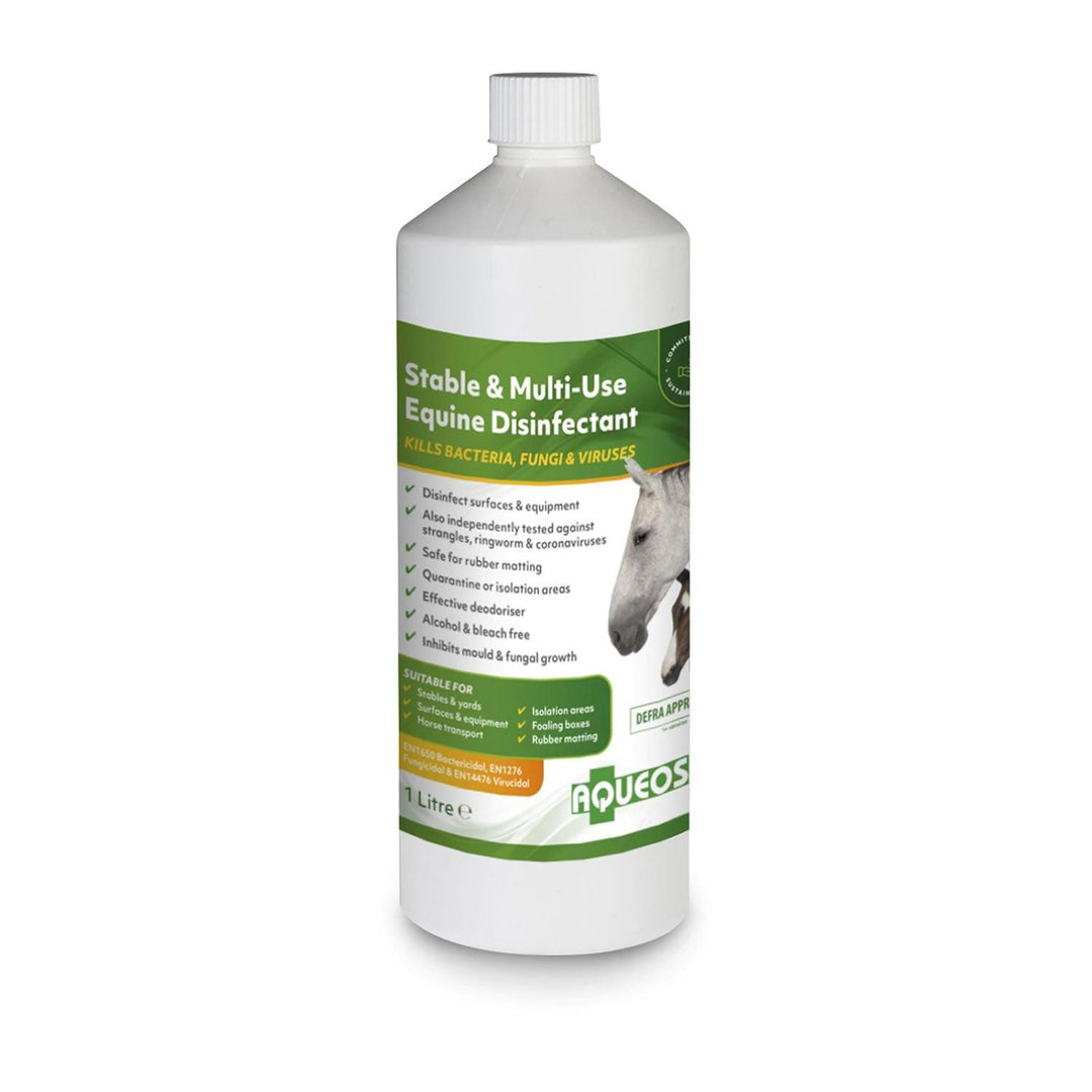 AQUEOS STABLE &amp; MULTI-USE EQUINE DISINFECTANT - Ormskirk Pets