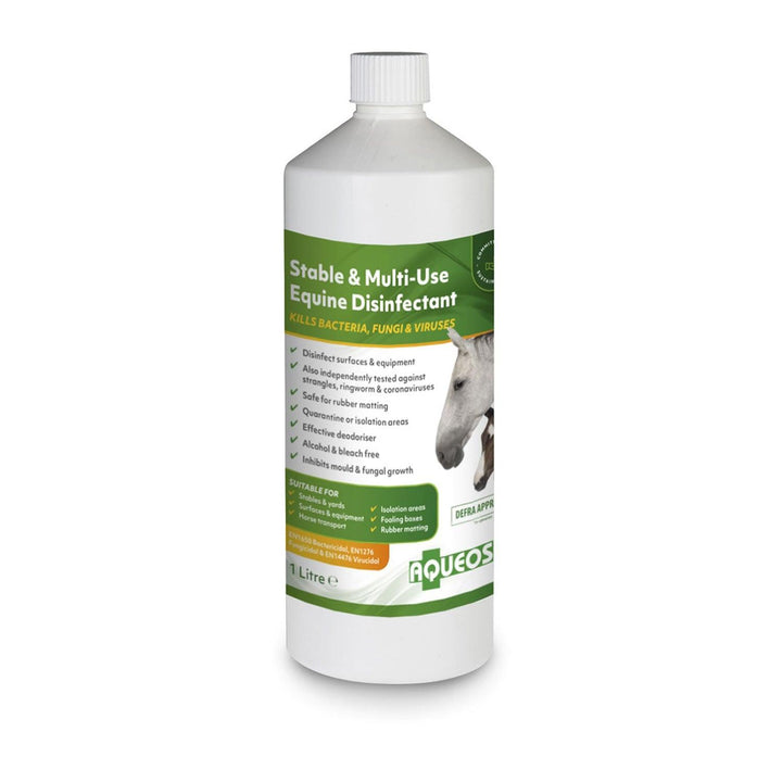AQUEOS STABLE &amp; MULTI-USE EQUINE DISINFECTANT - Ormskirk Pets