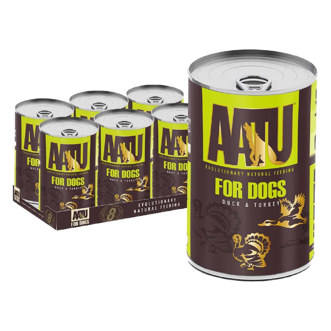 AATU Dog Adult 90/10 Duck & Turkey 6 x400g