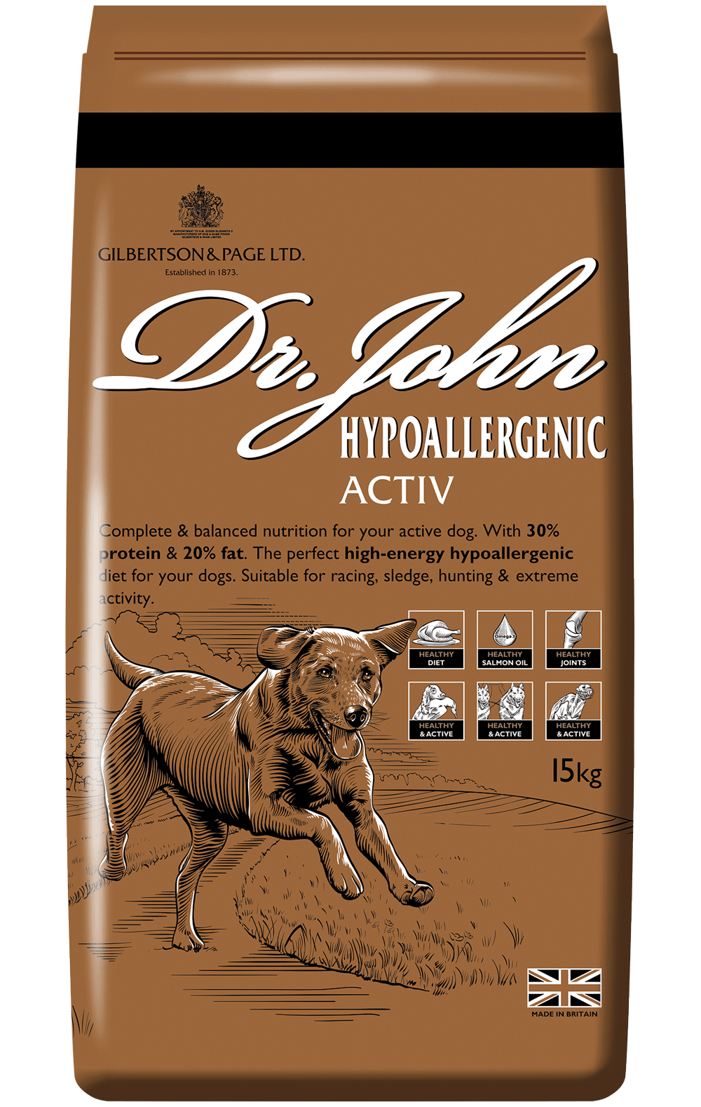Dr John Hypoallergenic Activ, 15kg