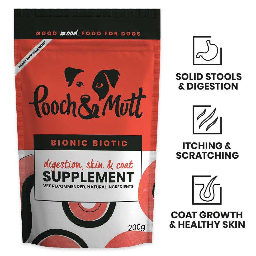 Pooch &amp; Mutt Bionic Biotic 200g - Ormskirk Pets