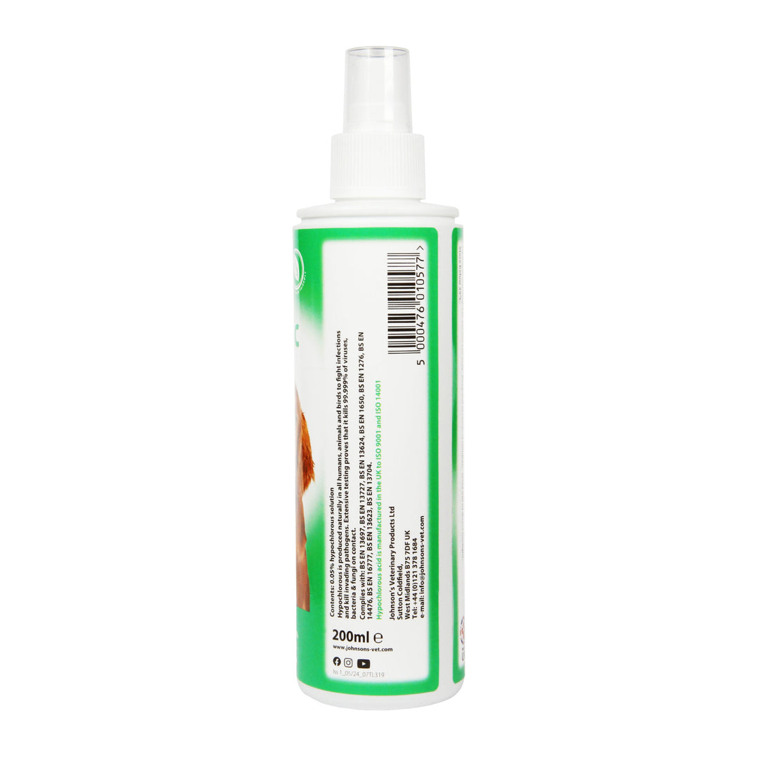 Johnson's Antiseptic Wound Spray for Dog & Puppies 200ml