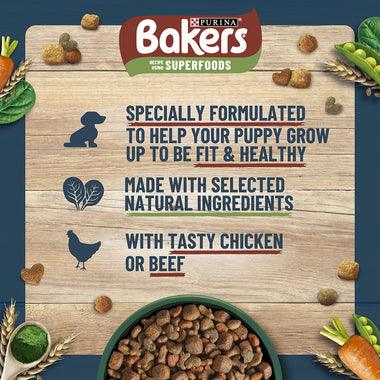 Bakers Puppy Chicken & Vegetables 1.1kg