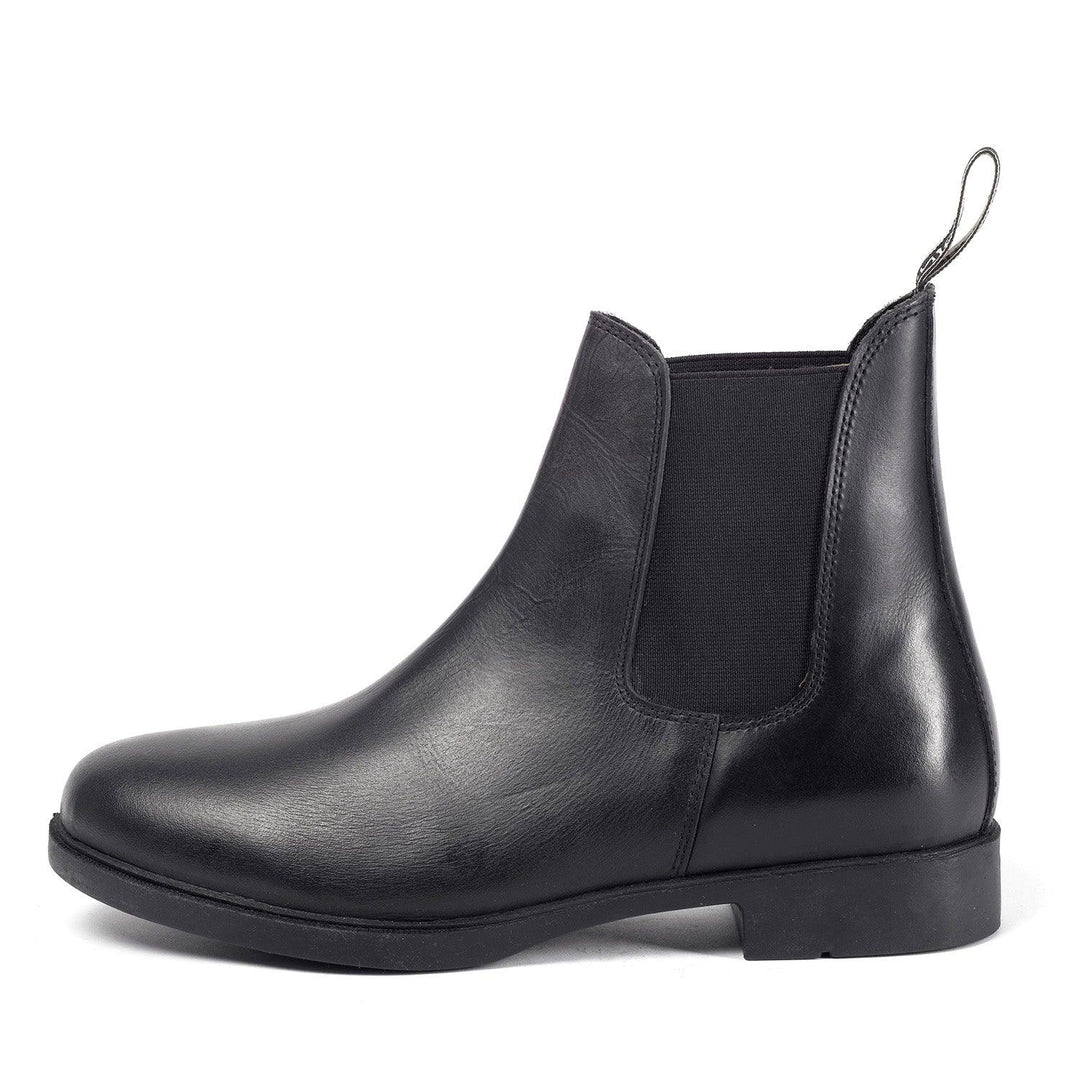 Brogini Pavia Pull-On Leather Boots Black Size 37 (4.5) Adult