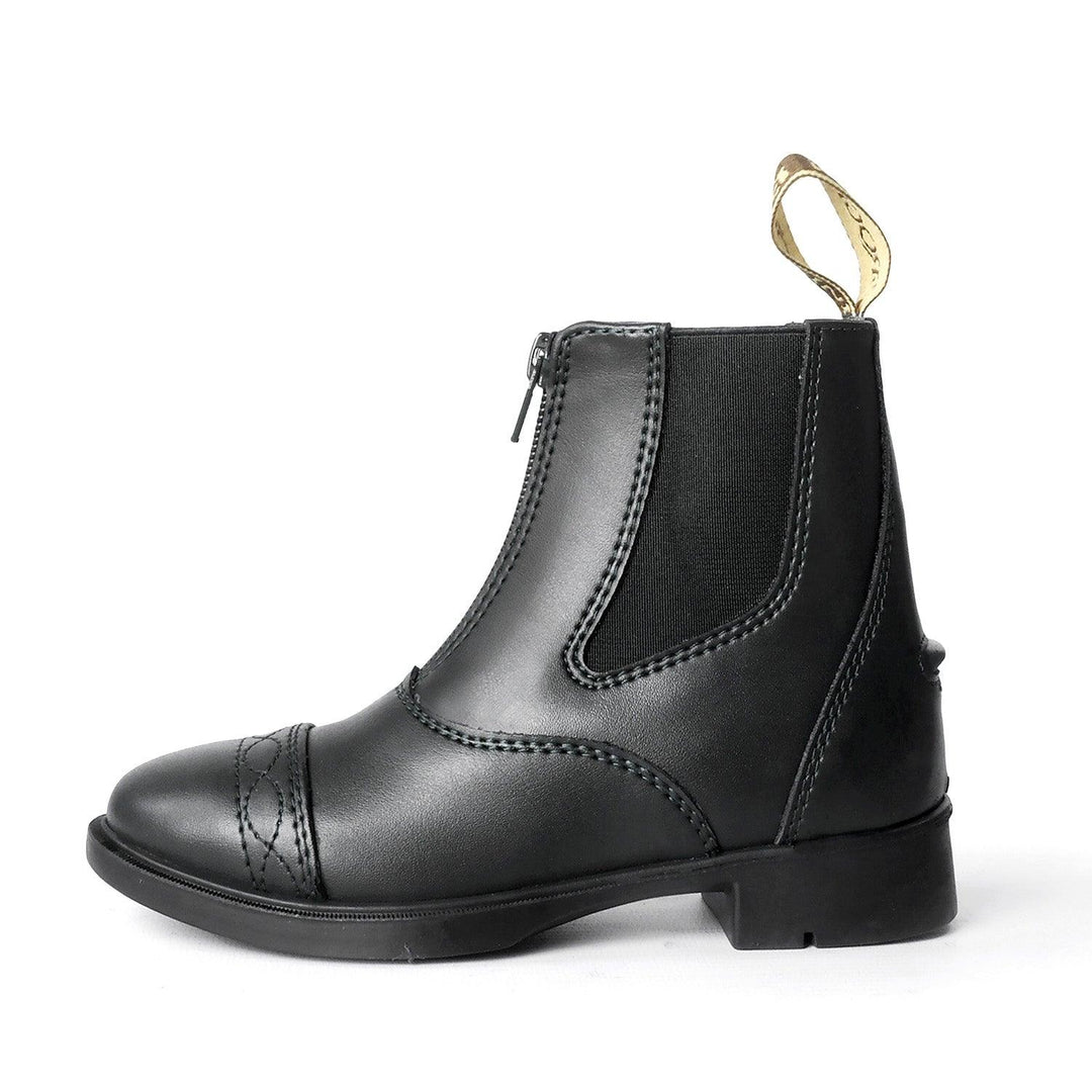 Brogini Tivoli Piccino Yr Paddock Boots Childs Black Size 35 (2.5)