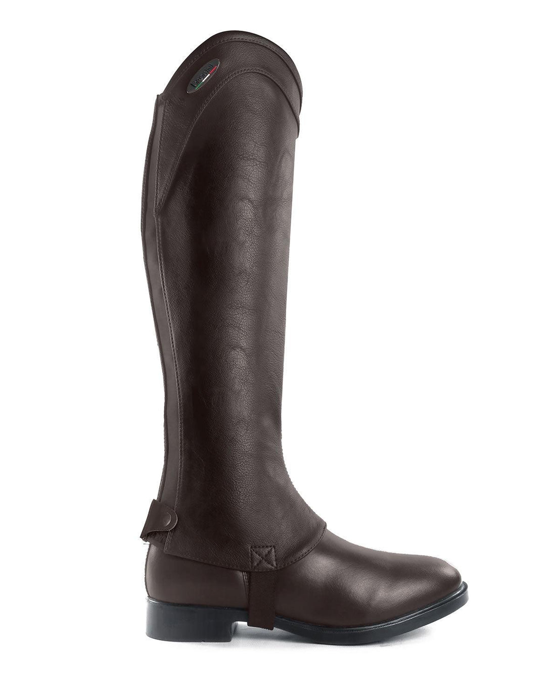 Brogini Marconia Easy-Care Gaiters Tall Brown Small