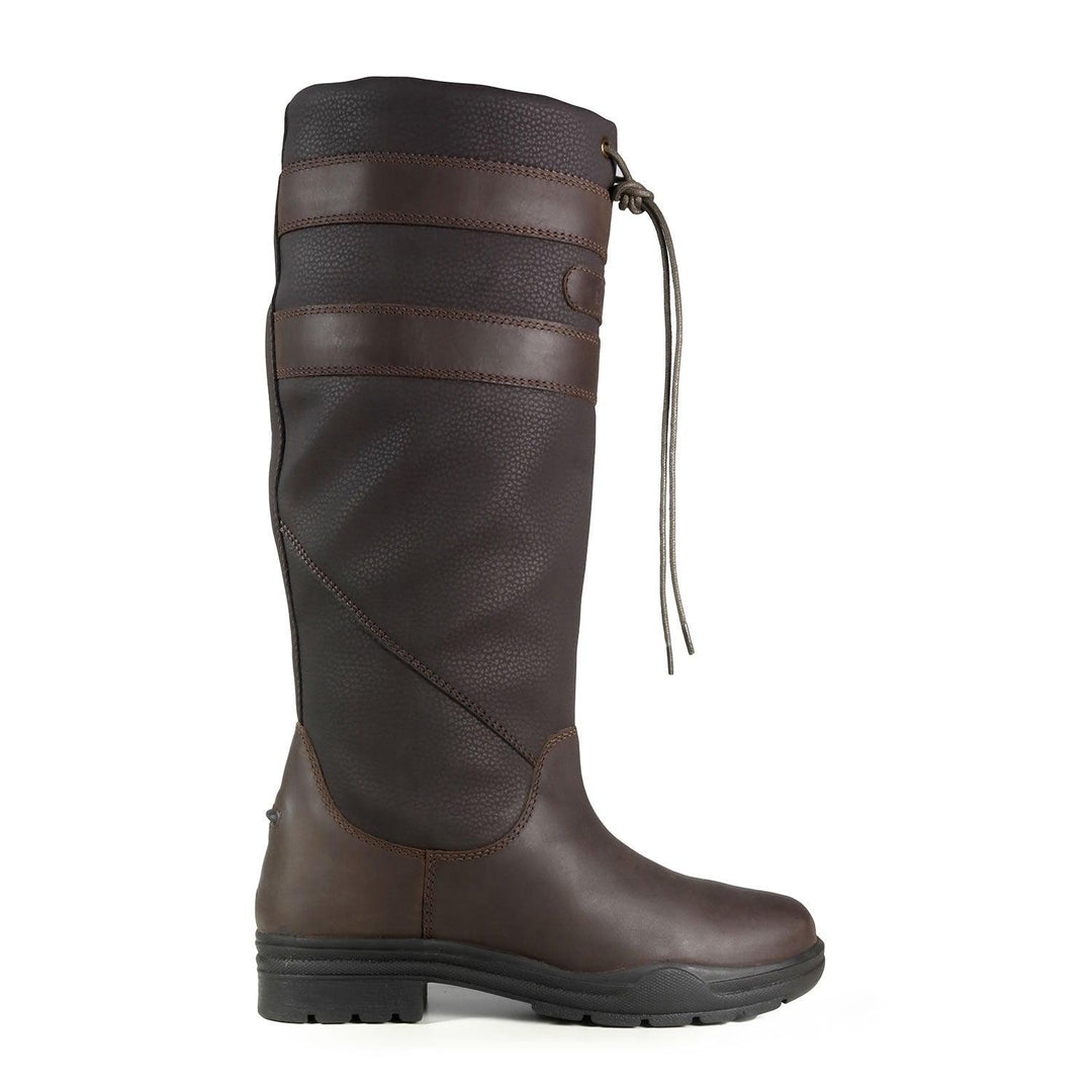 Brogini Longridge Easy-Care Contry Boots Wide 40 (6.5) Brown