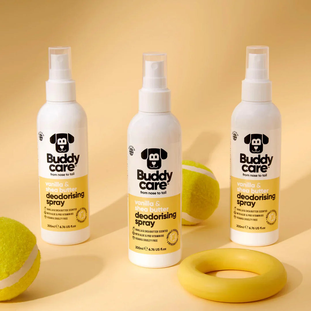 Buddycare Dog Deodorising Spray Vanilla & Shea Butter 200ml
