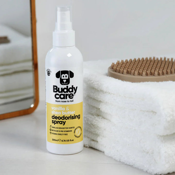 Buddycare Dog Deodorising Spray Vanilla & Shea Butter 200ml