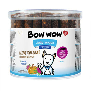 Bow Wow Mini Salami Poultry &amp; Liver x 60