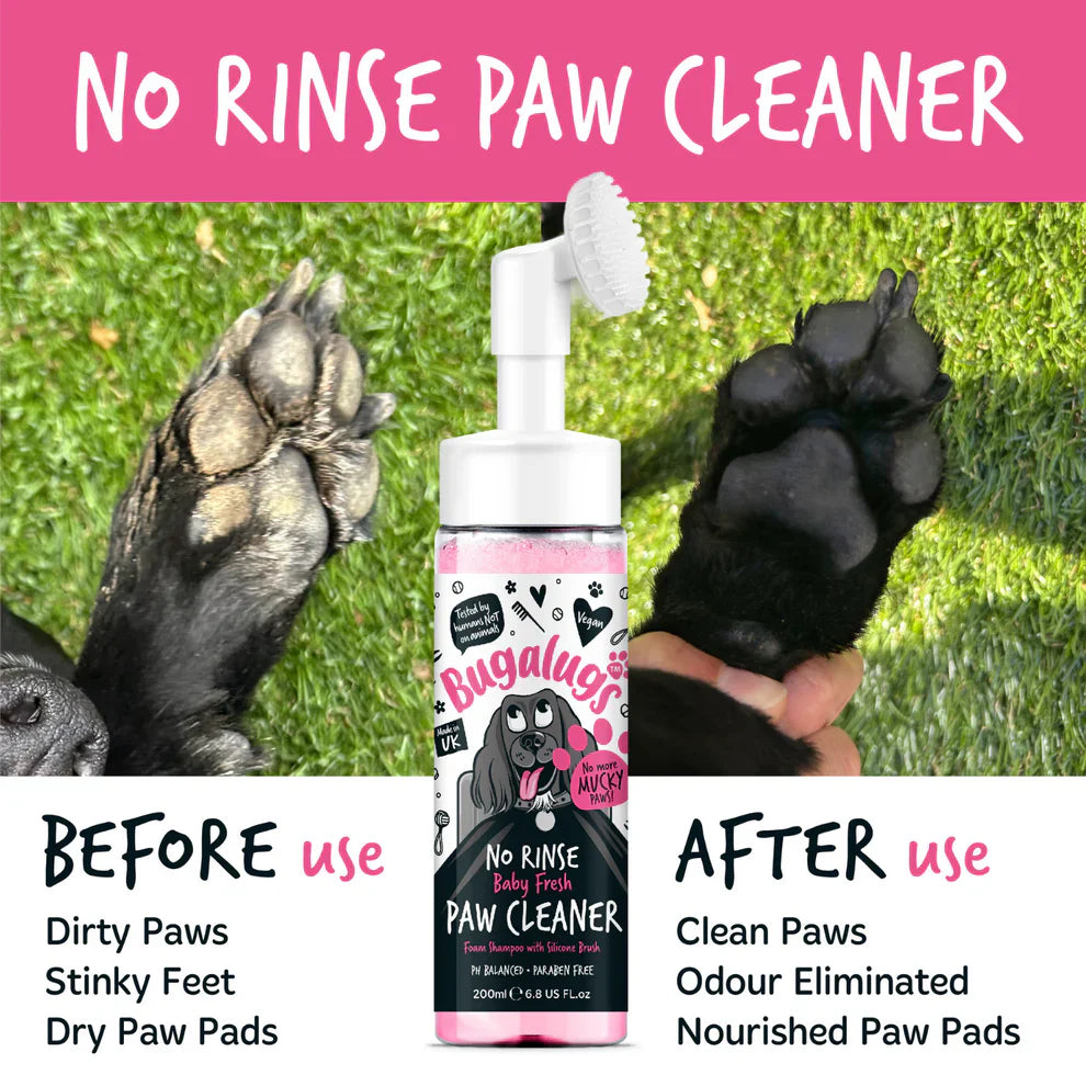 Bugalugs Baby Fresh No Rinse Paw Cleaner 200ml