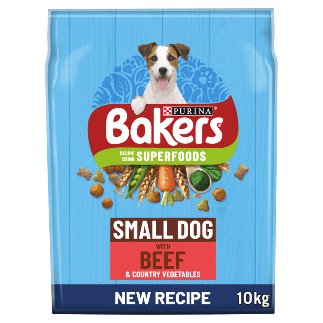 Bakers Small Dog Food Beef & Veg 10Kg - Ormskirk Pets