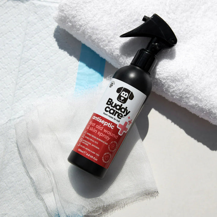 Buddycare Pet Antiseptic First Aid Wound & Skin Spray 200ml