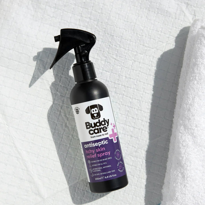 Buddycare Pet Antiseptic Itchy Skin & Hot Spot Relief Spray 200ml