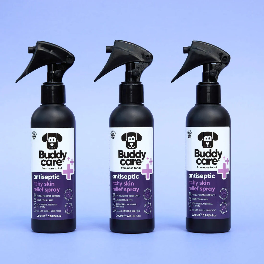 Buddycare Pet Antiseptic Itchy Skin & Hot Spot Relief Spray 200ml