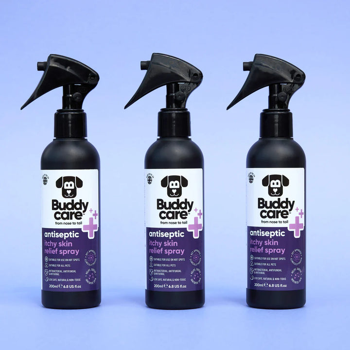 Buddycare Pet Antiseptic Itchy Skin & Hot Spot Relief Spray 200ml