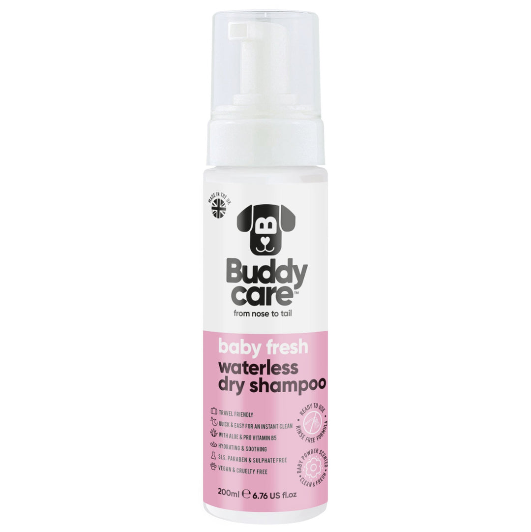Buddycare Waterless Dog Shampoo Baby Fresh 200ml