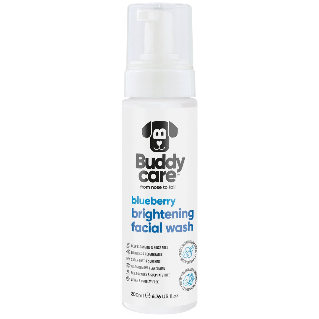 Buddycare Dog Facial Wash Brightening Blueberry 200ml