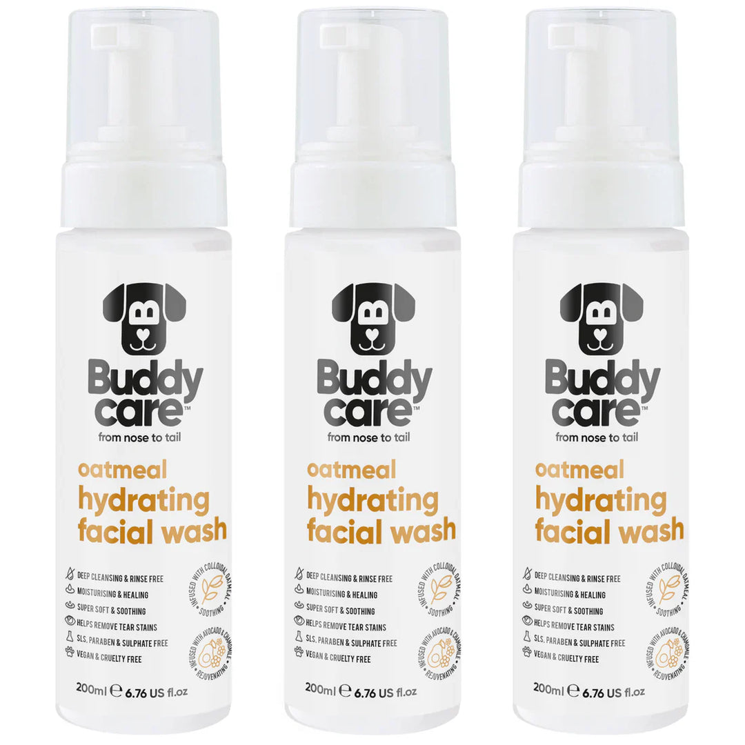 Buddycare Dog Facial Wash Hydrating Oatmeal 200ml