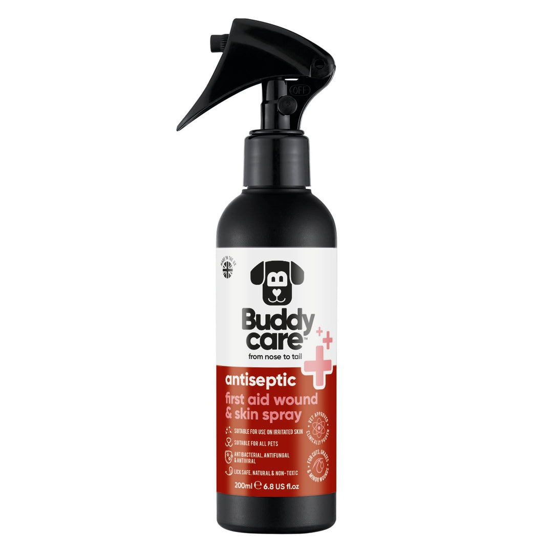 Buddycare Pet Antiseptic First Aid Wound & Skin Spray 200ml