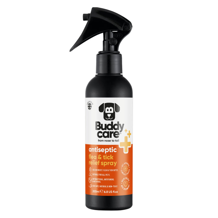 Buddycare Pet Antiseptic Flea & Tick Relief Spray 200ml