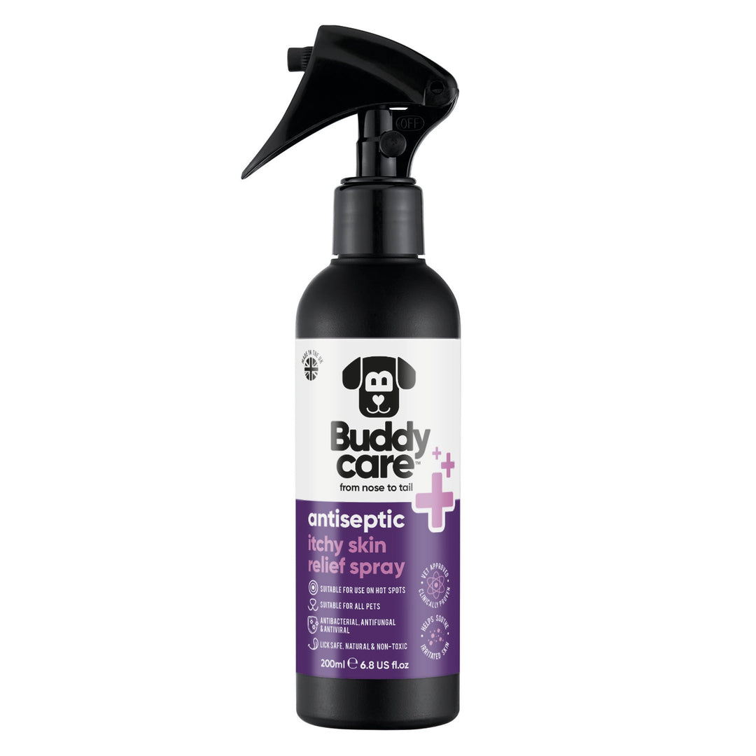 Buddycare Pet Antiseptic Itchy Skin & Hot Spot Relief Spray 200ml