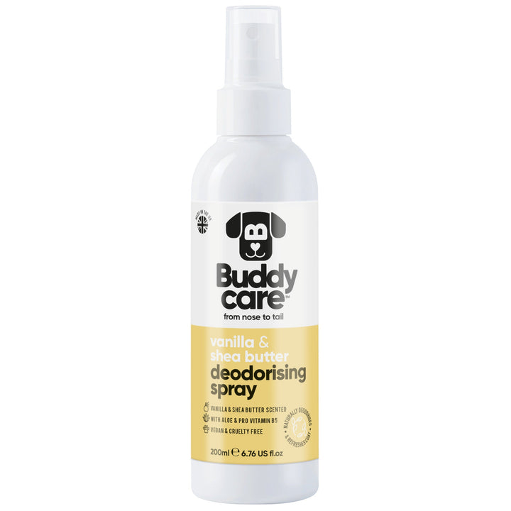 Buddycare Dog Deodorising Spray Vanilla & Shea Butter 200ml