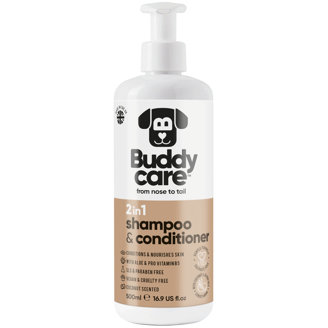 Buddycare Dog 2 in 1 Shampoo & Conditioner Coconut