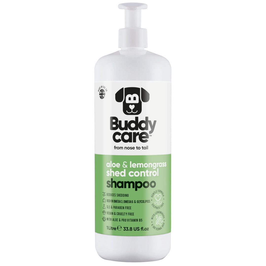 Buddycare Dog Shed Control Shampoo Aloe Vera
