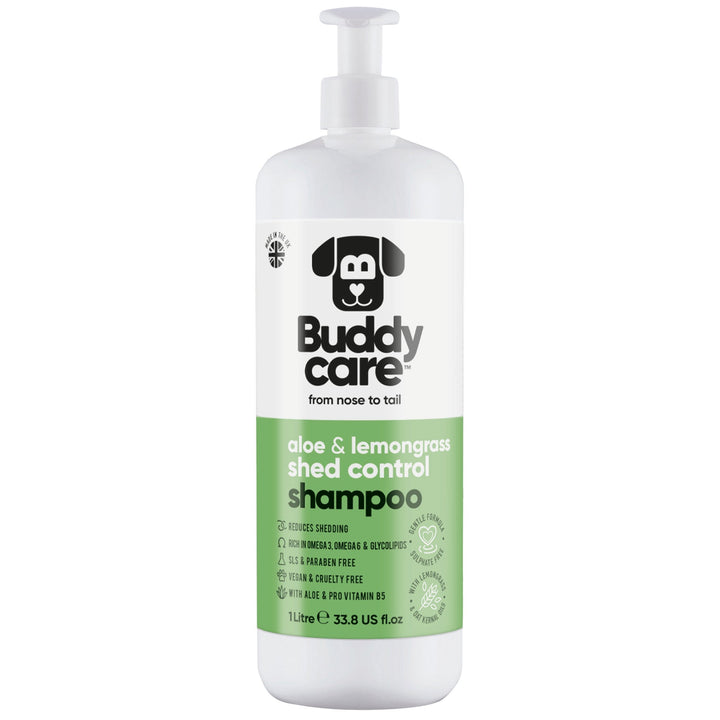Buddycare Dog Shed Control Shampoo Aloe Vera