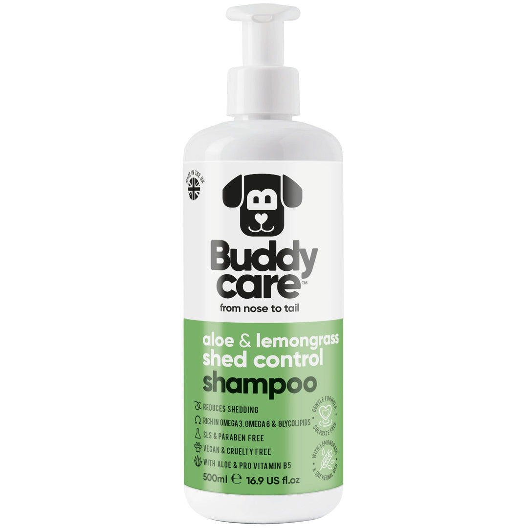 Buddycare Dog Shed Control Shampoo Aloe Vera