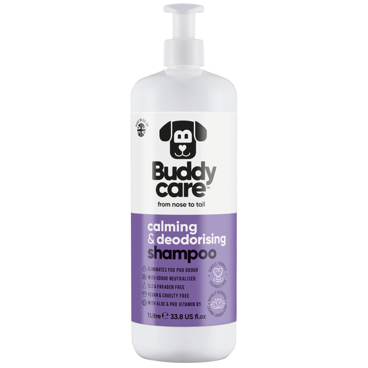 Buddycare Dog Calming & Deodorising Shampoo Lavender