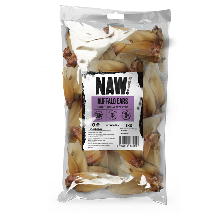 NAW Buffalo Ear & Meat Large 50 Pieces