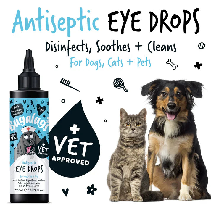 Bugalugs Antiseptic Eye Drops 200ml